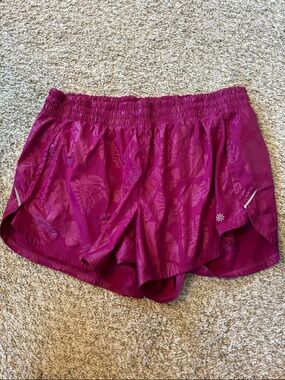 Athleta lined Running Shorts